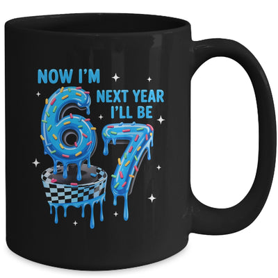 6th Birthday Boy Checkered Drip Im 6 Year Old Next Be 7 Mug | siriusteestore