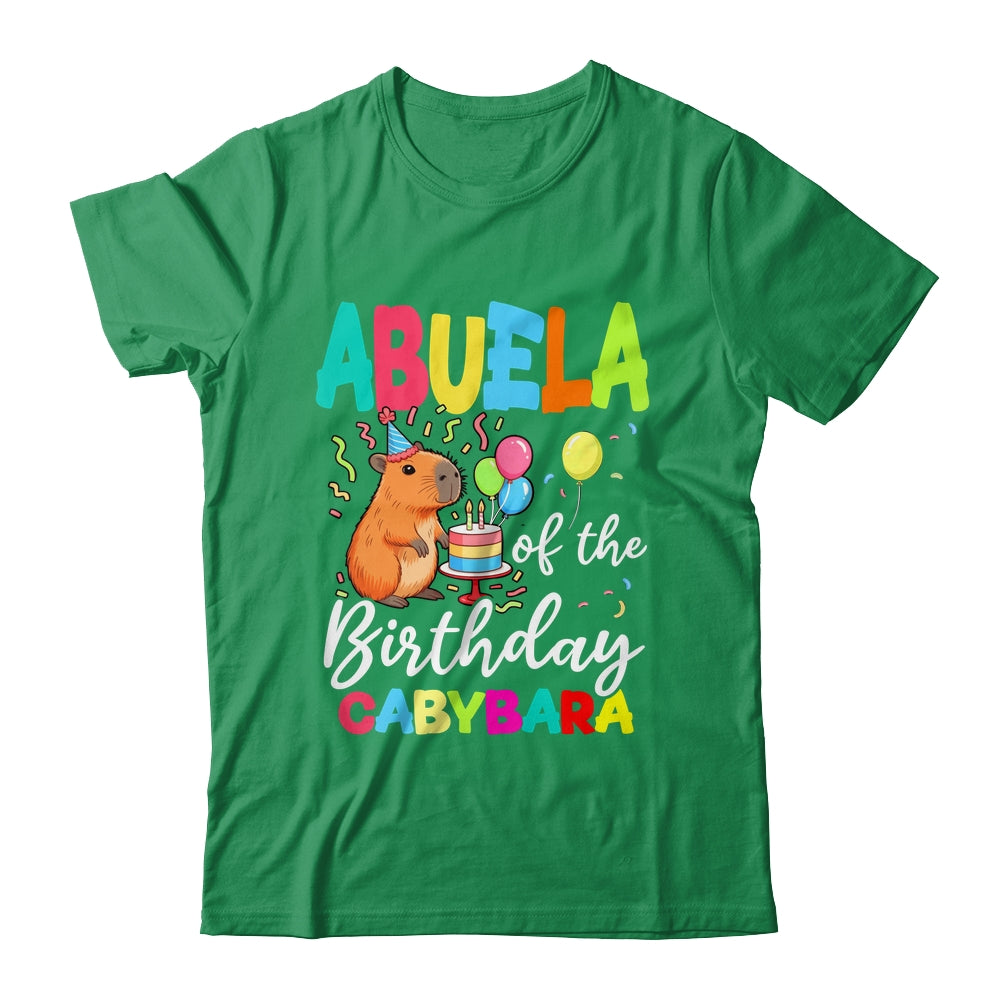 Abuela Of The Birthday Capybara Girl Bday Party Family Shirt & Hoodie | siriusteestore
