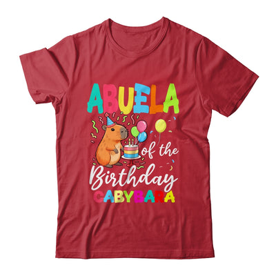 Abuela Of The Birthday Capybara Girl Bday Party Family Shirt & Hoodie | siriusteestore