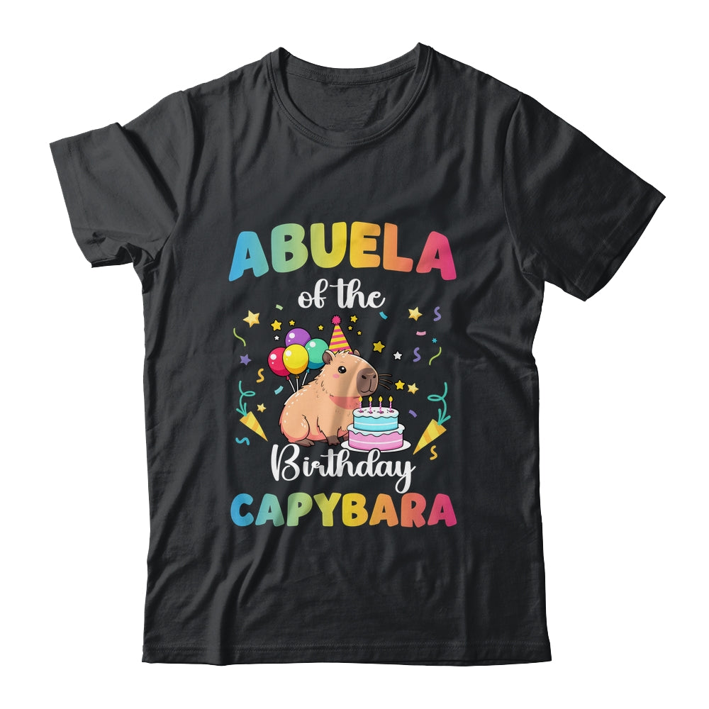 Abuela Of The Birthday Girl Capybara Bday Party Family Shirt & Hoodie | siriusteestore