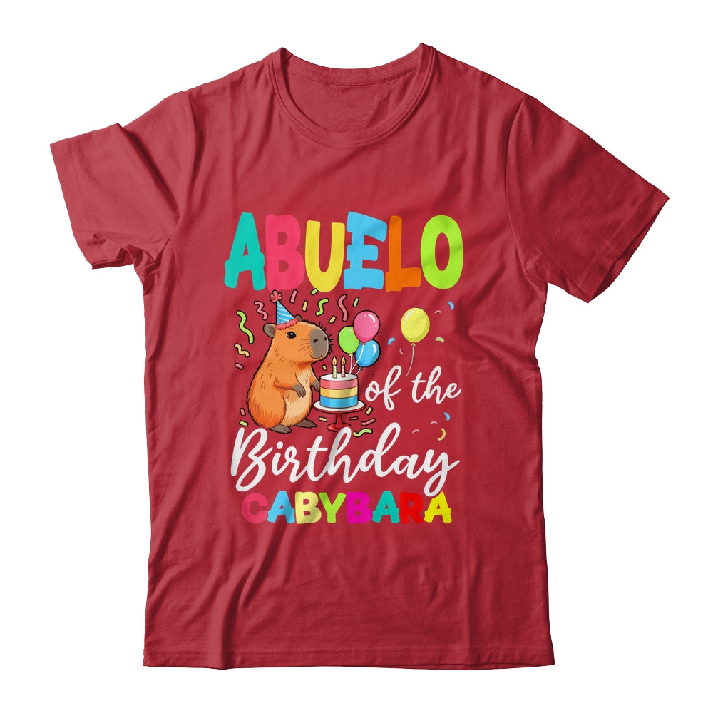 Abuelo Of The Birthday Capybara Girl Bday Party Family Shirt & Hoodie | siriusteestore