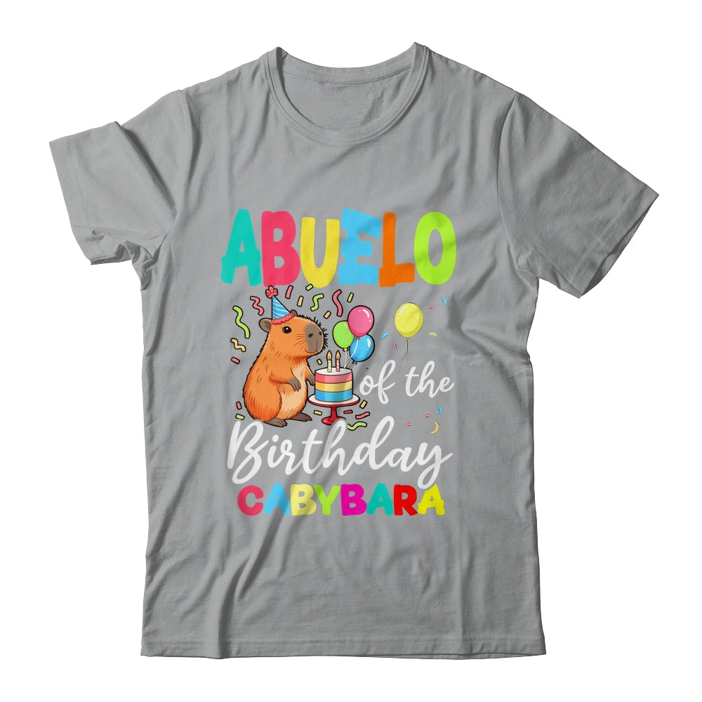 Abuelo Of The Birthday Capybara Girl Bday Party Family Shirt & Hoodie | siriusteestore