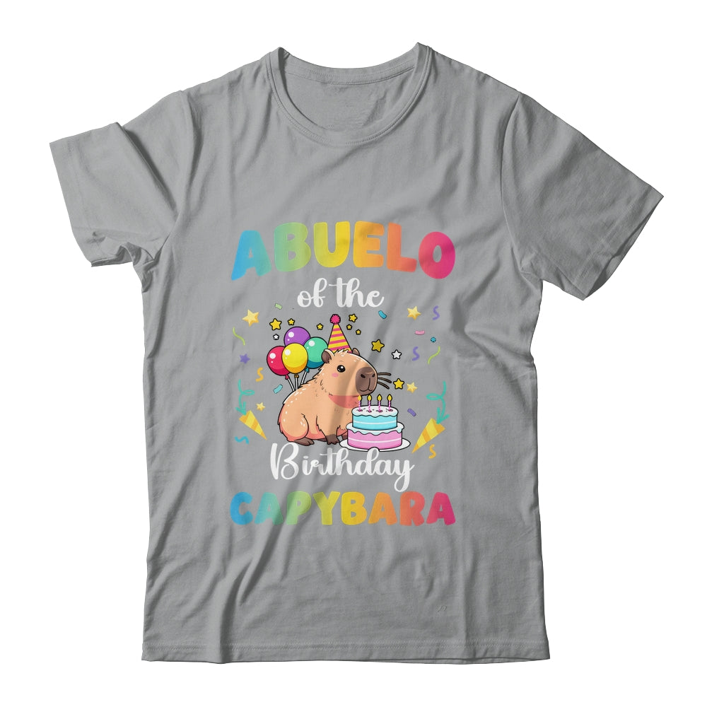 Abuelo Of The Birthday Girl Capybara Bday Party Family Shirt & Hoodie | siriusteestore