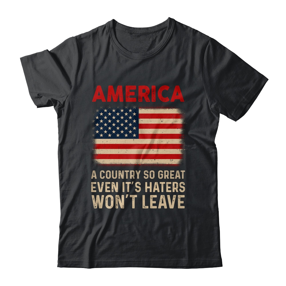 America A Country So Great USA US Flag Patriotic 4th Of July Shirt & Tank Top | siriusteestore