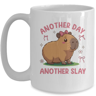 Another Day Another Slay Cute Capybara Lover Kawaii Amine Mug | siriusteestore