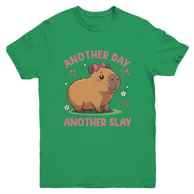 Another Day Another Slay Cute Capybara Lover Kawaii Amine Youth Shirt | siriusteestore