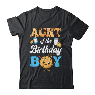 Aunt Of The Birthday Boy Milk And Cookies 1st Birthday Shirt & Hoodie | siriusteestore