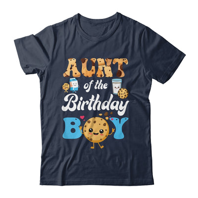 Aunt Of The Birthday Boy Milk And Cookies 1st Birthday Shirt & Hoodie | siriusteestore