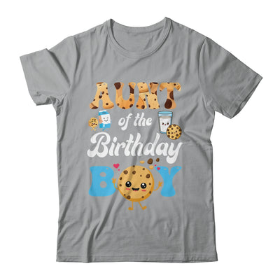 Aunt Of The Birthday Boy Milk And Cookies 1st Birthday Shirt & Hoodie | siriusteestore