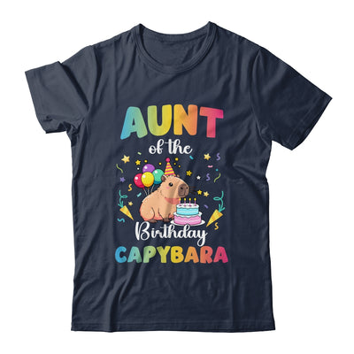 Aunt Of The Birthday Girl Capybara Bday Party Family Shirt & Hoodie | siriusteestore