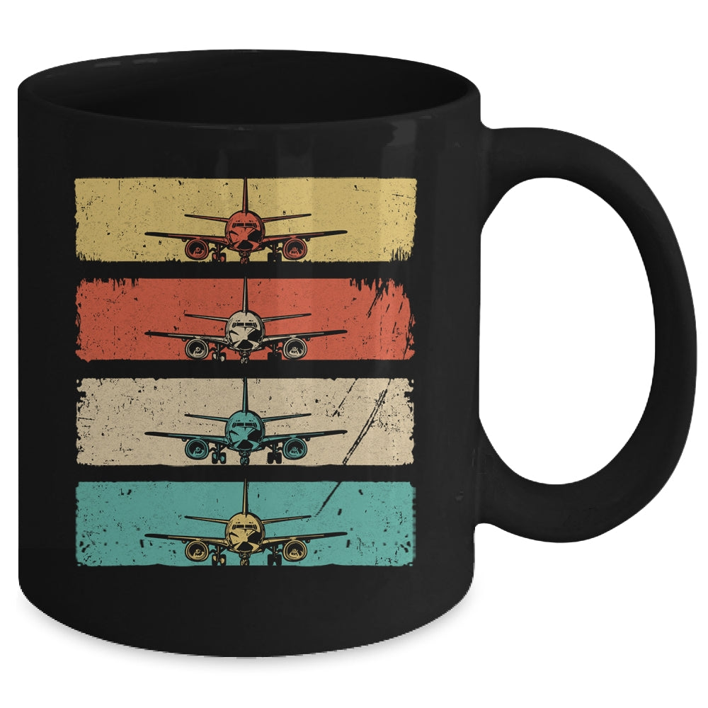 Aviation Airplane Flying Airline Funny Vintage Pilot Mug | siriusteestore