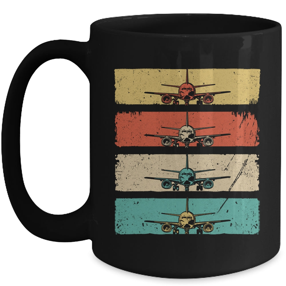 Aviation Airplane Flying Airline Funny Vintage Pilot Mug | siriusteestore