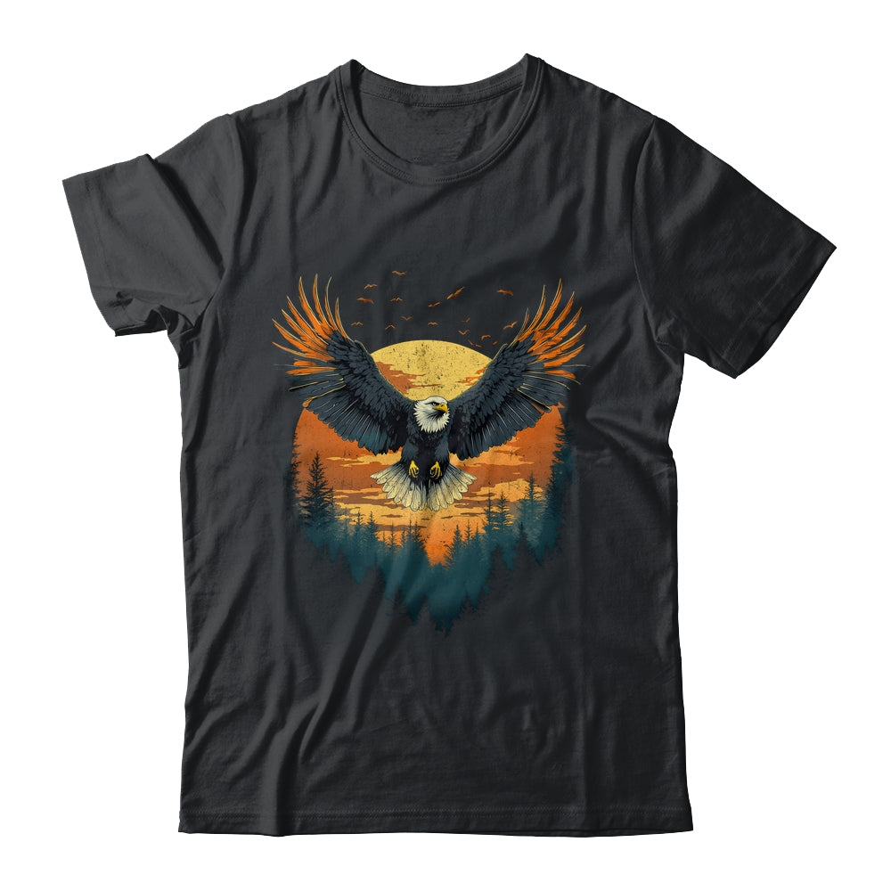 Bald Eagle Flying Nature Eagle Forest Animal Wildlife Shirt & Hoodie | siriusteestore