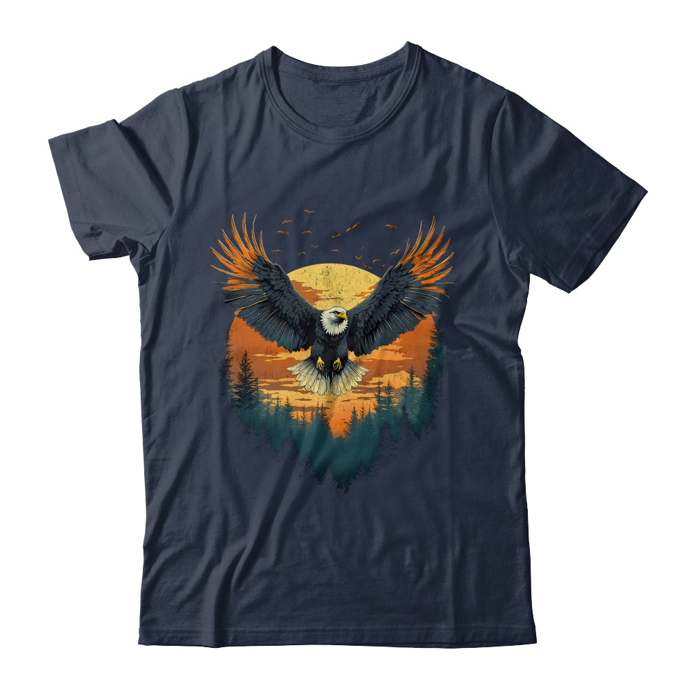 Bald Eagle Flying Nature Eagle Forest Animal Wildlife Shirt & Hoodie | siriusteestore