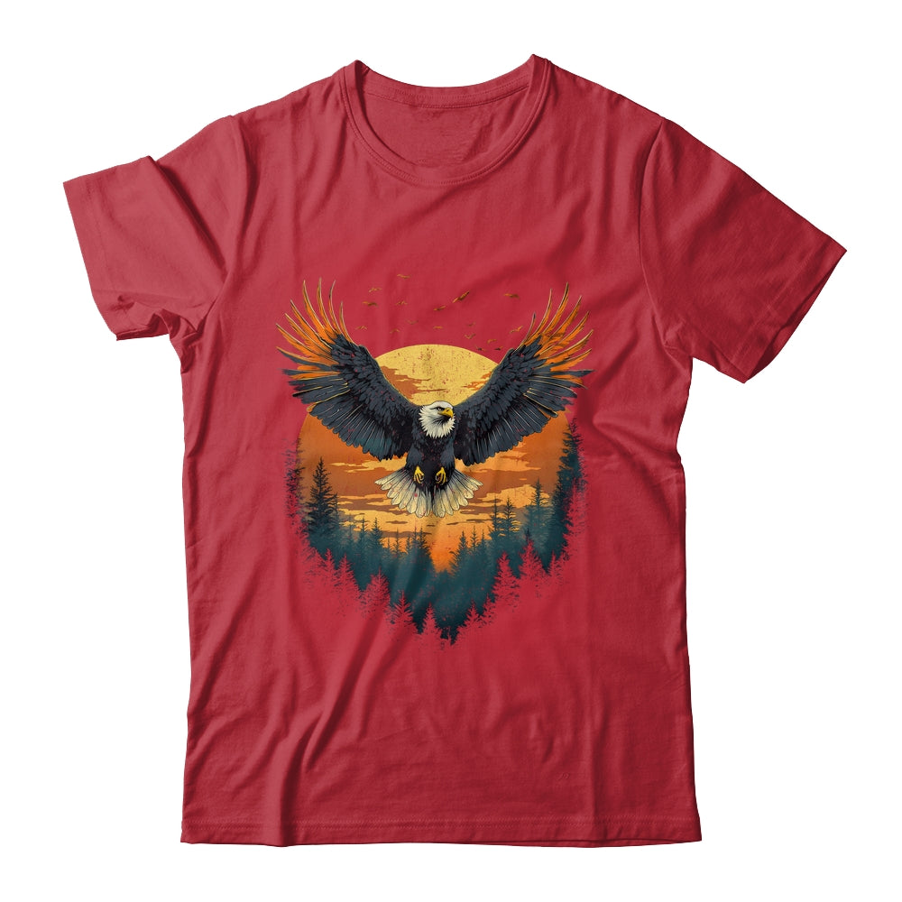 Bald Eagle Flying Nature Eagle Forest Animal Wildlife Shirt & Hoodie | siriusteestore