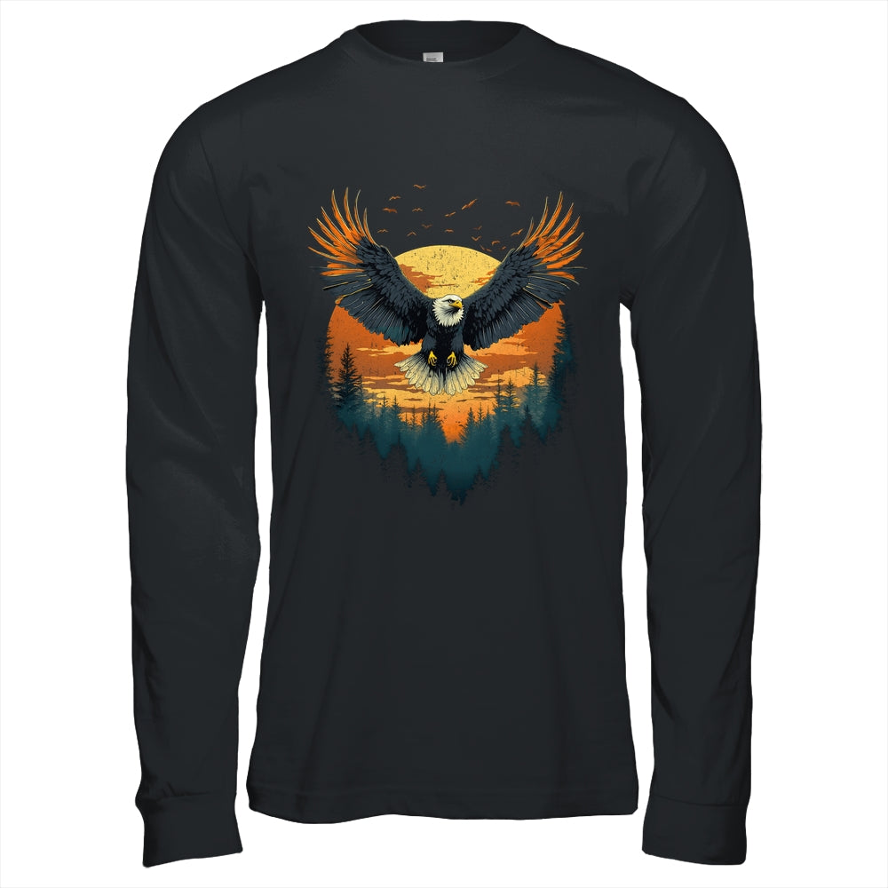 Bald Eagle Flying Nature Eagle Forest Animal Wildlife Shirt & Hoodie | siriusteestore