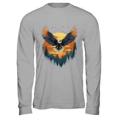 Bald Eagle Flying Nature Eagle Forest Animal Wildlife Shirt & Hoodie | siriusteestore