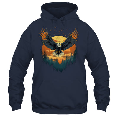 Bald Eagle Flying Nature Eagle Forest Animal Wildlife Shirt & Hoodie | siriusteestore