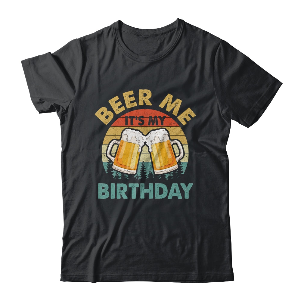 Beer Me It's My Birthday Party Family Matching Group Vintage Shirt & Tank Top | siriusteestore