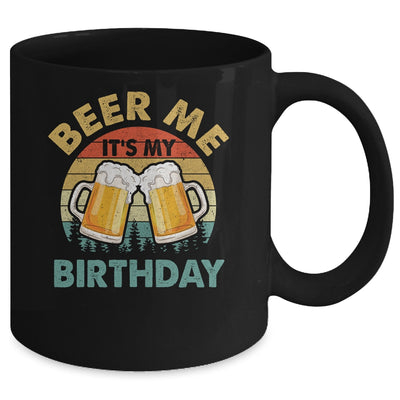 Beer Me It's My Birthday Party Family Matching Group Vintage Mug | siriusteestore