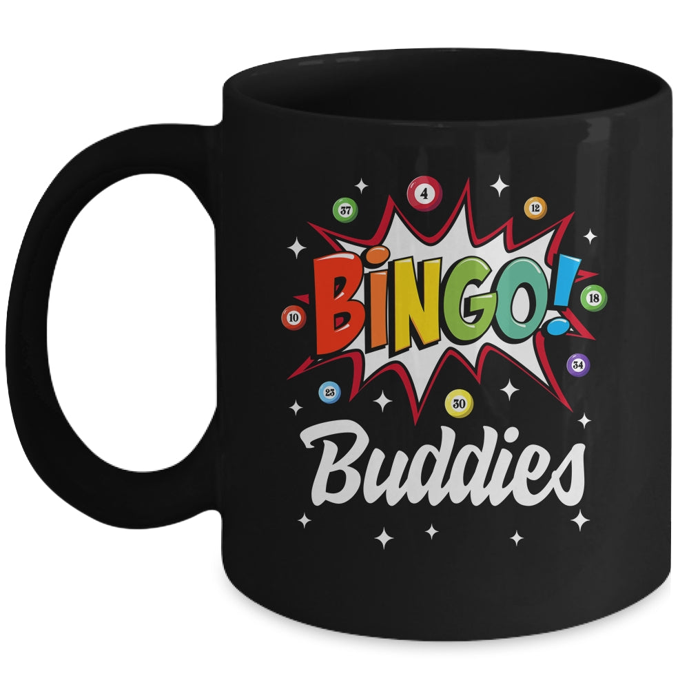 Bingo Buddies Lucky Game Gambling Players Funny Men Women Mug | siriusteestore