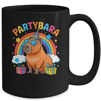 Birthday Capybara Kids Boy Girl Fun Partybara Capybara Party Mug | siriusteestore