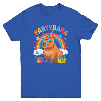 Birthday Capybara Kids Boy Girl Fun Partybara Capybara Party Youth Shirt | siriusteestore