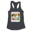 Bleached Peace Love Juneteenth 1865 Freedom Day African Shirt & Tank Top | siriusteestore
