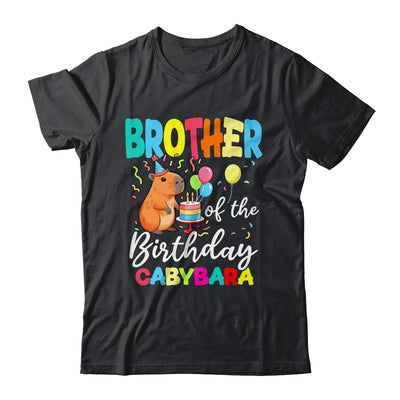 Brother Of The Birthday Capybara Girl Bday Party Family Shirt & Hoodie | siriusteestore