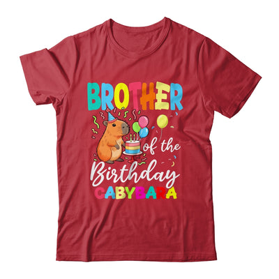 Brother Of The Birthday Capybara Girl Bday Party Family Shirt & Hoodie | siriusteestore