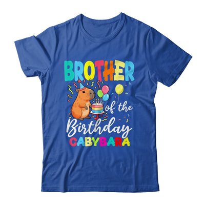 Brother Of The Birthday Capybara Girl Bday Party Family Shirt & Hoodie | siriusteestore