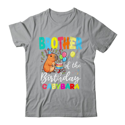 Brother Of The Birthday Capybara Girl Bday Party Family Shirt & Hoodie | siriusteestore