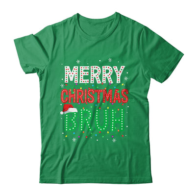 Bruh Meme Funny Saying Bro Greeting Teens Boys Men Christmas Shirt & Sweatshirt | siriusteestore