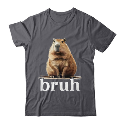 Capybara Cute Design For Men Women Boys Girls Capybara Bruh Shirt & Tank Top | siriusteestore