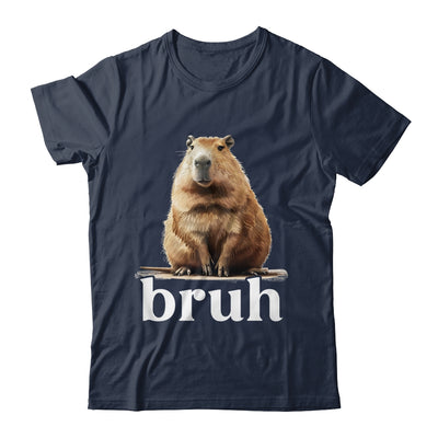 Capybara Cute Design For Men Women Boys Girls Capybara Bruh Shirt & Tank Top | siriusteestore