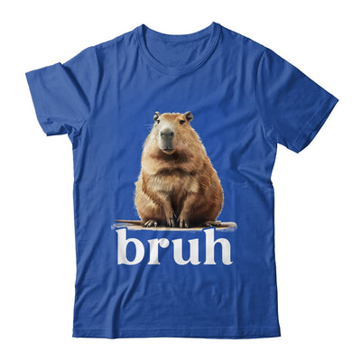 Capybara Cute Design For Men Women Boys Girls Capybara Bruh Shirt & Tank Top | siriusteestore