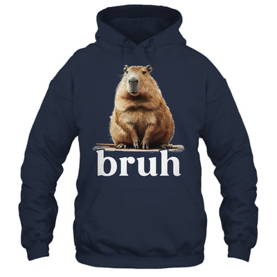 Capybara Cute Design For Men Women Boys Girls Capybara Bruh Shirt & Tank Top | siriusteestore