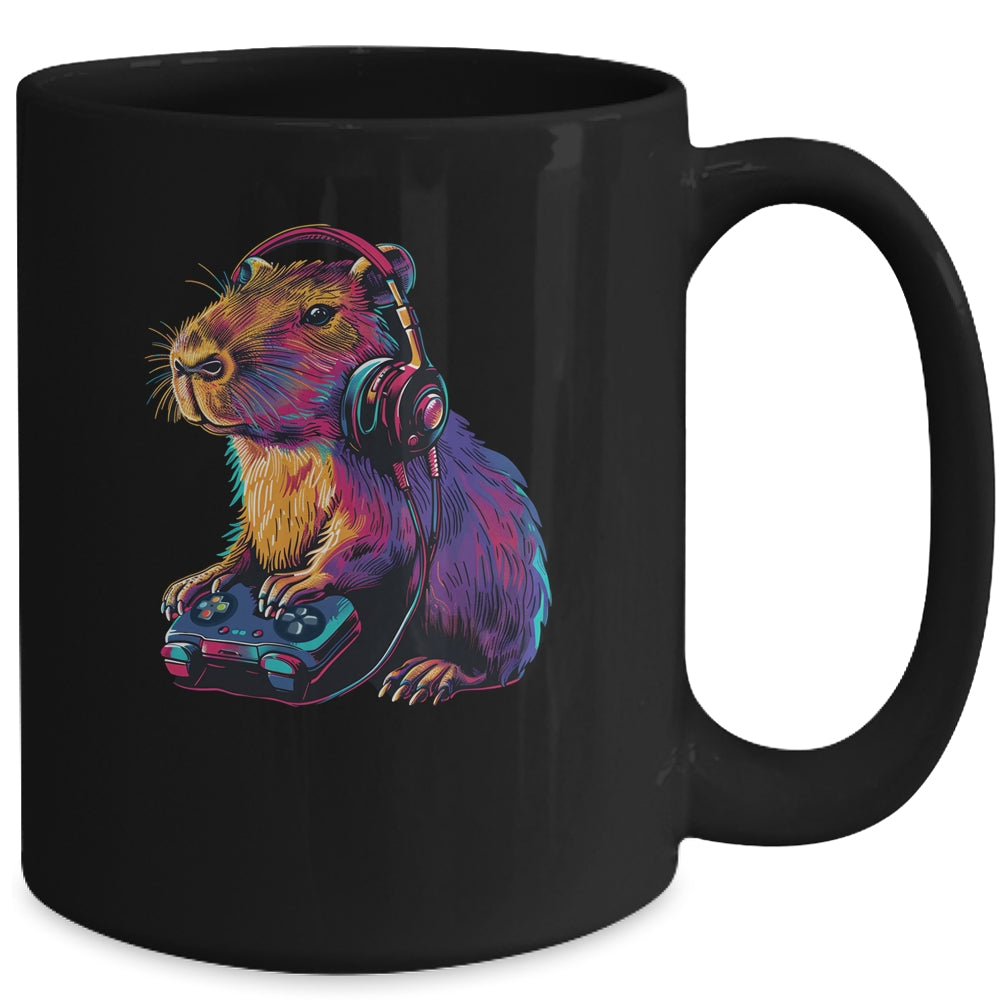 Capybara Funny Video Games Gamer Player Capybara Lover Mug | siriusteestore