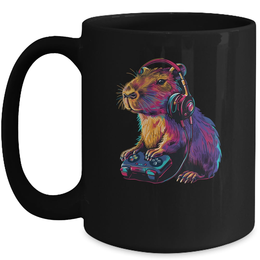 Capybara Funny Video Games Gamer Player Capybara Lover Mug | siriusteestore
