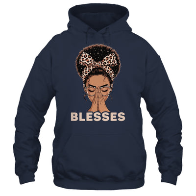 Christian Blessed Black Woman Praying Afro African American Shirt & Tank Top | siriusteestore