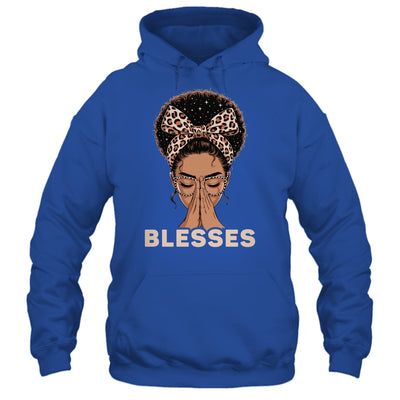 Christian Blessed Black Woman Praying Afro African American Shirt & Tank Top | siriusteestore