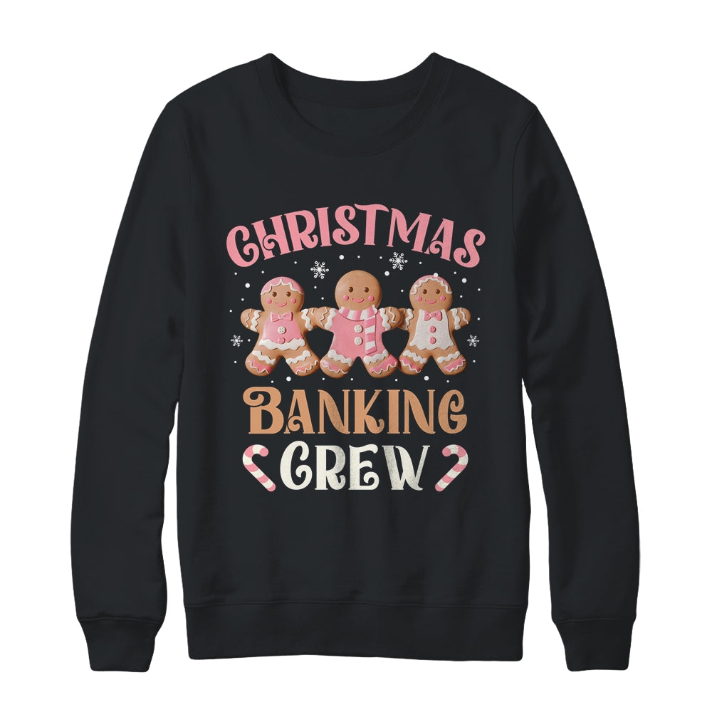 Christmas Baking Crew Pink Gingerbread Cookie Family Baking Shirt & Sweatshirt | siriusteestore