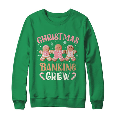 Christmas Baking Crew Pink Gingerbread Cookie Family Baking Shirt & Sweatshirt | siriusteestore