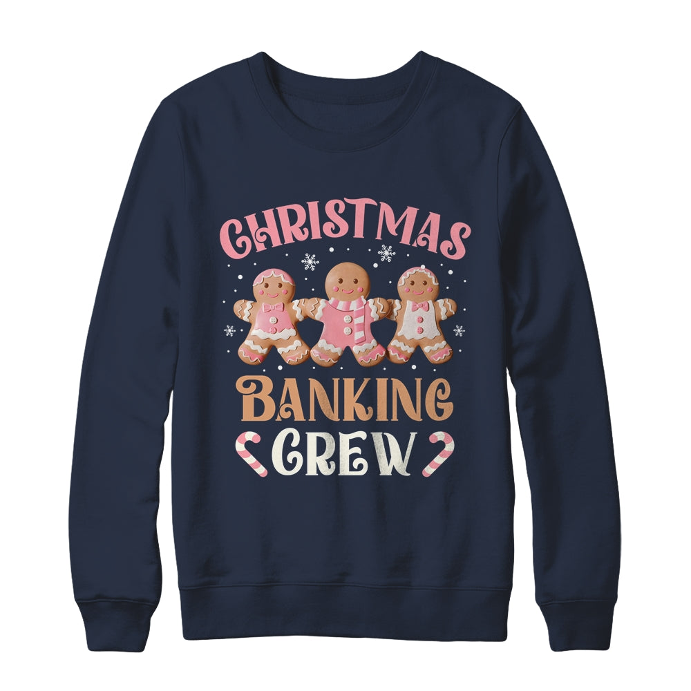 Christmas Baking Crew Pink Gingerbread Cookie Family Baking Shirt & Sweatshirt | siriusteestore