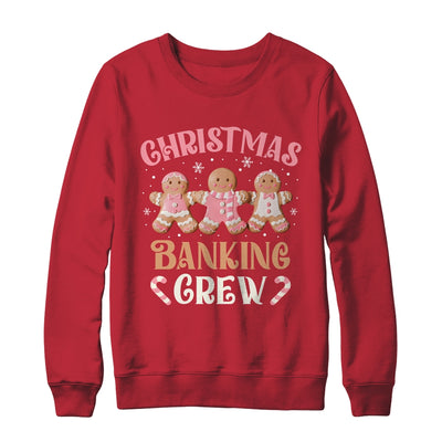 Christmas Baking Crew Pink Gingerbread Cookie Family Baking Shirt & Sweatshirt | siriusteestore