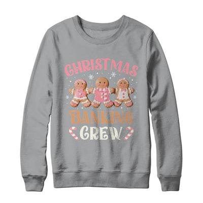 Christmas Baking Crew Pink Gingerbread Cookie Family Baking Shirt & Sweatshirt | siriusteestore