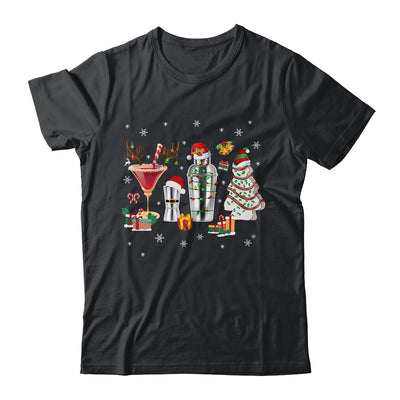Christmas Cocktail Martini Drinking Party Bartender Shirt & Sweatshirt | siriusteestore