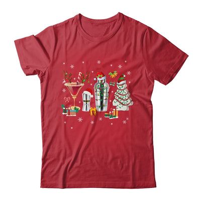Christmas Cocktail Martini Drinking Party Bartender Shirt & Sweatshirt | siriusteestore