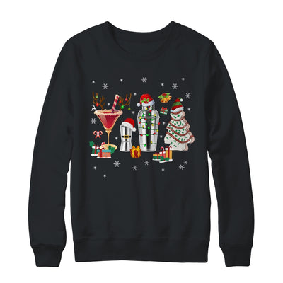 Christmas Cocktail Martini Drinking Party Bartender Shirt & Sweatshirt | siriusteestore