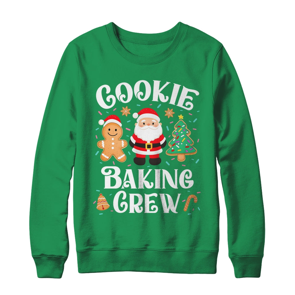 Christmas Cookie Baking Crew Cookie Crew Family Matching Shirt & Sweatshirt | siriusteestore